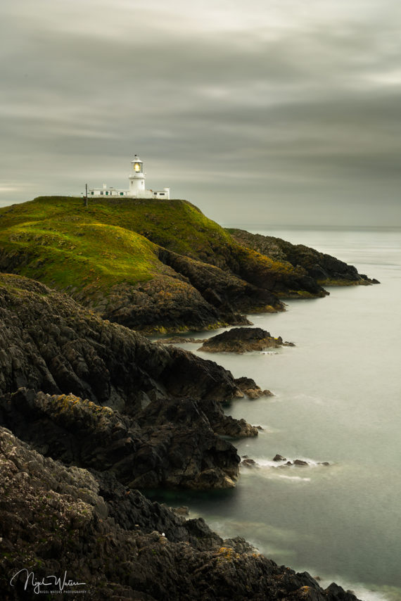 Seascape Photograph of Strumble Head Lighthouse