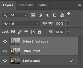 How to create Orton Effect Photoshop 3