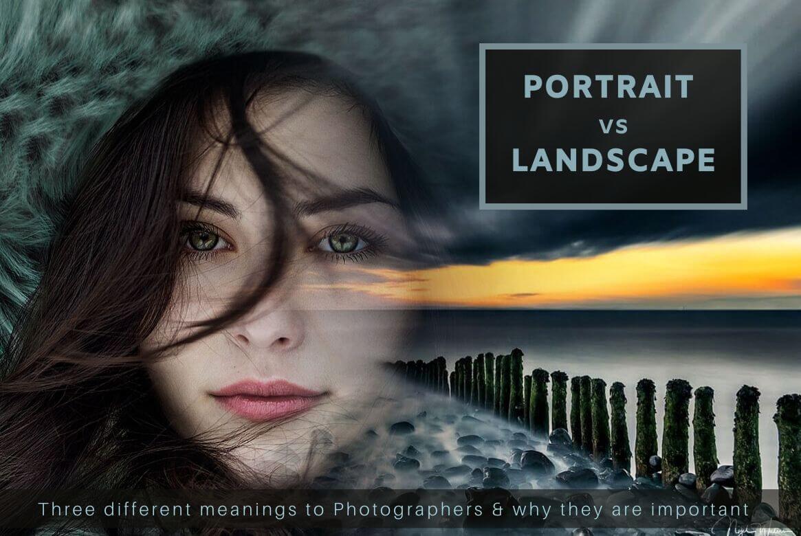 portrait vs landscape for reports with photos