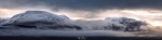 4:1 Panorama Beinn-Achaladair in the Scottish Highlands